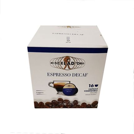 Miscela d’oro Dolce Gusto Espresso Decaf 16 τεμ.