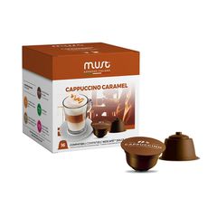 Must Cappuccino Caramel συμβατές κάψουλες Dolce Gusto * - 16 τεμ.