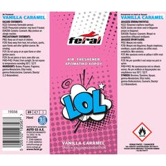 Αρωματικό Αυτοκινήτου Spray Feral Speech Collection LOL 70ml