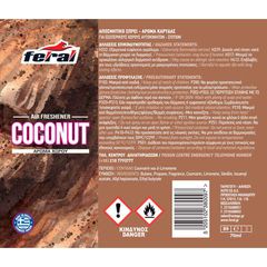 Αρωματικό Αυτοκινήτου Spray Feral Fruity Collection Coco 70ml