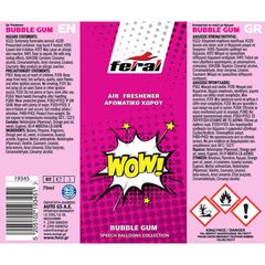 Αρωματικό Αυτοκινήτου Spray Feral Speech Collection WOW 70ml