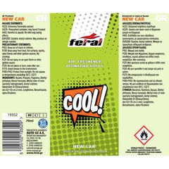 Αρωματικό Αυτοκινήτου Spray Feral Speech Collection COOL 70ml