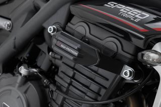 SW-MOTECH μανιτάρια προστασίας για Triumph Speed Triple 1200 RS (21-) – Μαύρα