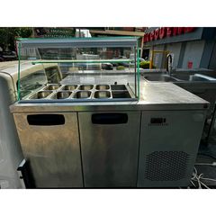 ΒΙΤΡΙΝΑ ΣΑΛΑΤΩΝ INOMAK – 134X70X125 CM - 65435