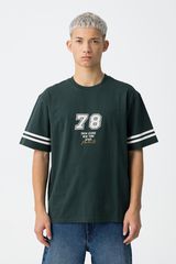 Παιδικό T-shirt oversized πράσινο Tiffosi (12-16 ετών) 10060152