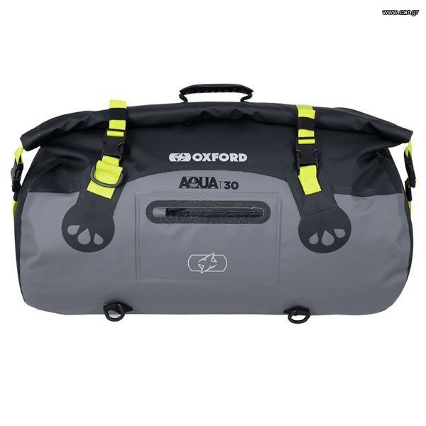 ΤΣΑΝΤΑ Aqua T-30 Roll Bag Black/Grey/Fluo OL461 OXFORD (OL960)