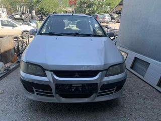 MITSUBISHI SPACESTAR 2000-5 FACELIFT 1.8cc ΒΕΝΖΙΝΗ 4G93 ΜΟΥΡΗ ΕΜΠΡΟΣ ΚΟΜΠΛΕ & ΣΕΤ ΑΕΡΟΣΑΚΟΙ. ΥΠΑΡΧΕΙ OΛΟΚΛΗΡΟ  ΑΥΤΟΚΙΝΗΤΟ ΓΙΑ ΑΝΤΑΛΛΑΚΤΙΚΑ ΚΟΜΜΑΤΙ-ΚΟΜΜΑΤΙ ΜΕ 204.000 ΧΛΜ