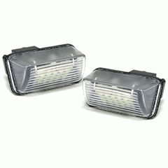Led Φαναράκια Πινακίδας Για Peugeot 206,207,306,307,308, 406,407,5008,Partner / Citroen C3,C4,C5,Berlingo,Saxo,Xsara 2 Τεμάχια