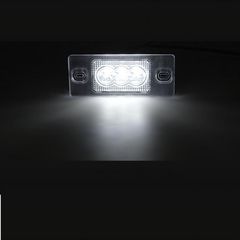 Led Φαναράκια Πινακίδας Για Vw Touareg 7L / Tiguan 5N / Golf IV, V Combi / Porsche Cayenne 9PA Canbus Με 3 Led 2 Τεμάχια