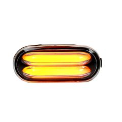 Πλαϊνά Φλας Φτερού Για VW / Seat / Ford / Skoda Led Bar Black 2 Τεμάχια