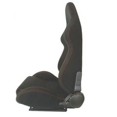 Καθίσματα Bucket Apollo Sport Ύφασμα Μαύρο Με Κόκκινες Ραφές Ζευγάρι 2 Τεμαχίων