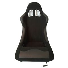 Καθίσματα Bucket Κουβάδες Grand Turismo Ύφασμα Μαύρο Ζευγάρι 2 Τεμαχίων