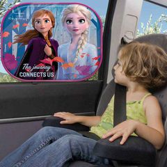 Ηλιοπροστασίες Κουρτινάκια Πλαϊνά Frozen 2 Με Πόστερ Χρωματιστμού 44 x 36 cm 2 Τεμάχια