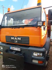 Ανατροπή + Γερανός MAN 2003 LE280B 4Χ4