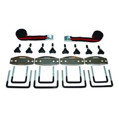 Μπαγκαζιέρα Οροφής Cube 470L Silver Mat Με Μονό Άνοιγμα