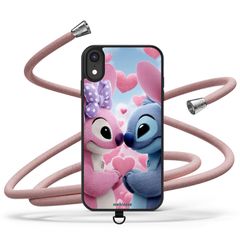 Oneplus 9 Pro - CrossBody Strap Θήκη με Universal Λουράκι Κινητού και σχέδιο Love
