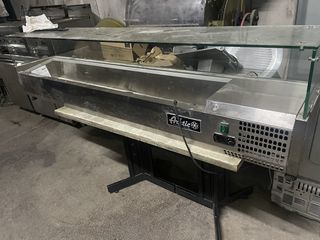 Ψυγείο βιτρινάκι άνω πάγκου  για σαλάτες - τυριά - αλλαντικά