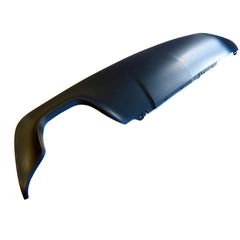 Diffuser Πίσω Προφυλακτήρα Για Bmw 5 E60 03-11 M-Tech Με 1 Διπλή Τρύπα Εξάτμισης Αριστερά Από Abs Πλαστικό 1 Τεμάχιο