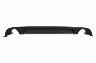 Diffuser Πίσω Προφυλακτήρα Για VW Golf VII (7.5) 17-20 Facelift GTI Με 2 Μονές Εξατμίσεις Δεξια & Αριστερά Από Abs Πλαστικό 1 Τεμάχιο