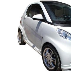 Πλαινά Μασπιέ Για Smart Fortwo 451 07-14 Brabus Look Από Abs Πλαστικό 2 Τεμάχια