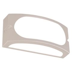 Arte Illumina Απλίκα Τοίχου LM05 Οβάλ E27 Max 10W LED 220x85x100 IP54 Λευκή PRO (145-20236)