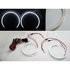 Angel Eyes LED Kit Για Bmw 3 E46 99-05 Xenon / E36 / E38 / E39 4x131mm Λευκά 264 Smd Led AKAE02 5 Τεμάχια