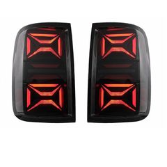 Πισινά Φανάρια Set Για VW Amarok 10-21 Full Led Bar Dynamic Φλας Μαύρο / Φιμέ VLand