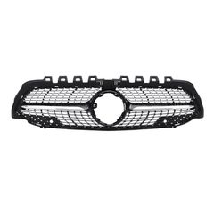 Μάσκα Για Mercedes-Benz A-Class W177 18+ Diamond Amg Look Μαύρο/Χρώμιο 1 Τεμάχιο