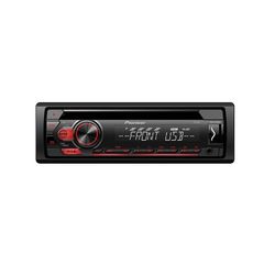 Radio Cd Usb/ Aux Universal 1 Din Pioneer DEH-S121UB 4x50 Watt Με Αποσπώμενη Πρόσοψη / Κόκκινο Φωτισμό & Remote Control