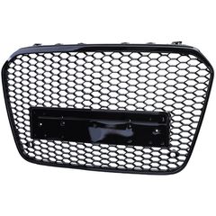 Μάσκα Για Audi A6 4G C7 11-15 RS6 Look Κυψελωτή Γυαλιστερό Μαύρο 1 Τεμάχιο