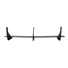 Diffuser Πίσω Προφυλακτήρα Για VW Scirocco 09-17 Για R Έκδοση Gloss Black 3 Bars