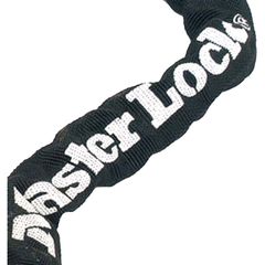 Αντικλεπτική Αλυσίδα Μηχανής Masterlock Με Κλειδαριά 0,9m x Φ6mm Μαύρο Χρώμα 839000112