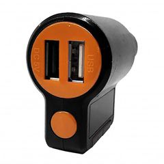 FM Transmitter Με Bluetooth, Φορτιστής Με 2 USB , Οθόνη LCD Και Τηλεχειριστήριο Als-A905 24 Volt Μαύρο