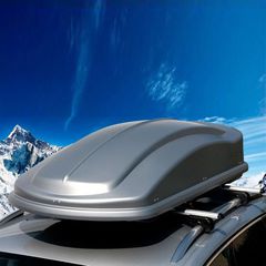 Μπαγκαζιέρα Οροφής Space 630L Silver Γυαλιστερή Με Διπλό Άνοιγμα
