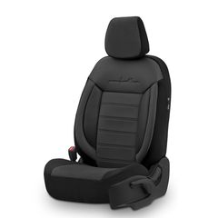 Καλύμματα Αυτοκινήτου Otom Comfortline Design Universal Sued / Rachel / Δερματίνη Σετ Εμπρός / Πίσω 11 Τεμαχίων Μαύρο CMF-209