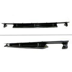 Diffuser Πίσω Προφυλακτήρα Για Bmw 3 E36 90-99 M3 (M3 προφυλακτήρα Μόνο) Με 2 Διπλές Εξατμίσεις Από Abs Πλαστικό 1 Τεμάχιο