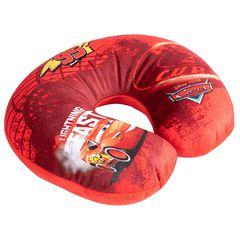 Παιδικό Μαξιλαράκι Αυχένα Ταξιδιού Cars McQueen Lightning Fast 27cm x 23cm Γαλάζιο 1 Τεμάχιο