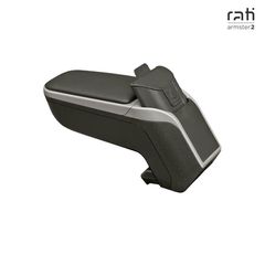 Κονσόλα Χειροφρένου Τεμπέλης Με Βάση Armster 2 Για Chevrolet Trax 13-22 Ασημί Χρώμα Σετ 2 Τεμάχια
