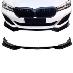 Μπροστινό Spoiler Για Bmw 5 G30/G31 17+ M-Packet Γυαλιστερό Μαύρο 2 Τεμάχια