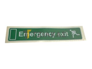 ΑΥΤΟΚΟΛΛΗΤΟ EMERGENCY EXIT για SETRA Series 400