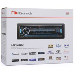 Radio Usb / Bluetooth / Aux Nakamichi Universal 1DIN Με Οθόνη 4.3" & Αποσπώμενη Πρόσοψη R-ΝQ723ΒD