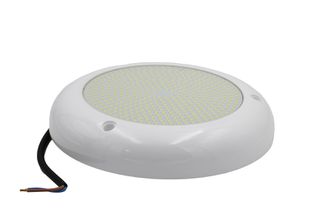 Φωτιστικό πισίνας PC LED ρητίνης Φ23cm 18W 3000k θερμό χρώμα φωτός με τάση 12V/24V AC/DC IP68