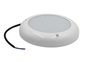 Φωτιστικό πισίνας PC LED ρητίνης Φ23cm 24W μπλε χρώμα φωτός 12V/24V AC/DC IP68