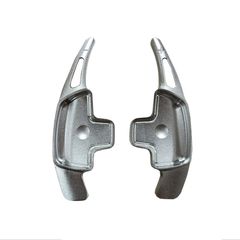 Paddles Shift Αλουμινίου Για Mercedes-Benz C-Class W205 / GLC / GLE / S-Class / CLA / GLA Ασημί 2 Τεμάχια
