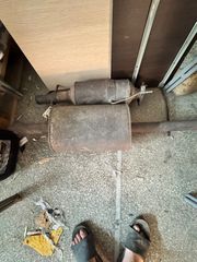 Εξάτμιση μαζί με το φίλτρο Dpf σε άριστη κατάσταση
