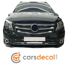 Mercedes Vito W447 / V-Class Διακοσμητικά Νίκελ Προβολέων Ομίχλης-thumb-1
