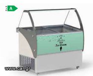 Scoop ice cream vitrine