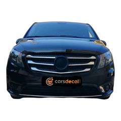 Mercedes Vito W447 V-Class Νίκελ Διακοσμητικό Lip Εμπρός-thumb-3