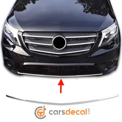 Mercedes Vito W447 V-Class Νίκελ Διακοσμητικό Lip Εμπρός
