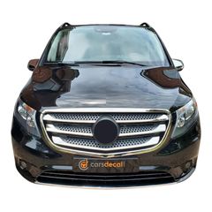 Mercedes Vito W447 V-Class Νίκελ Διακοσμητικό Lip Εμπρός-thumb-1